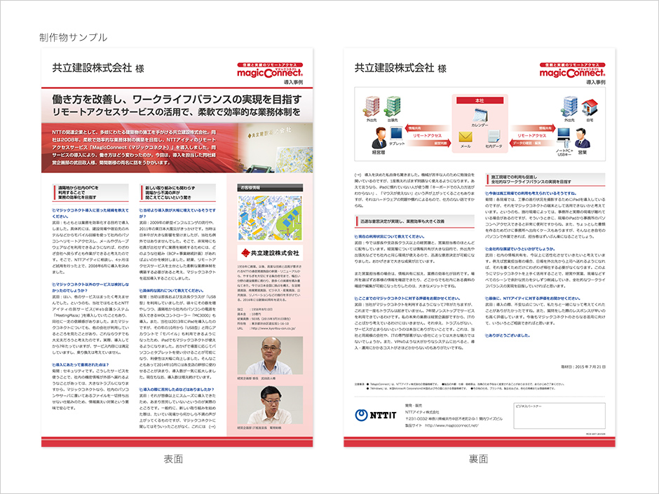 MagicConnect導入事例の実績