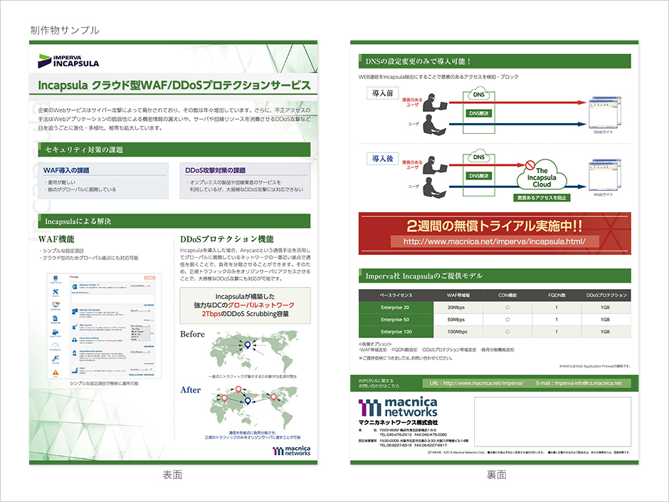 Incapsulaリーフレット 